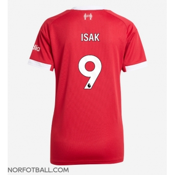 Billige Fotballdrakt Liverpool Alexander Isak #9 Replika Hjemmedrakt Dame 2025-26 Kortermet